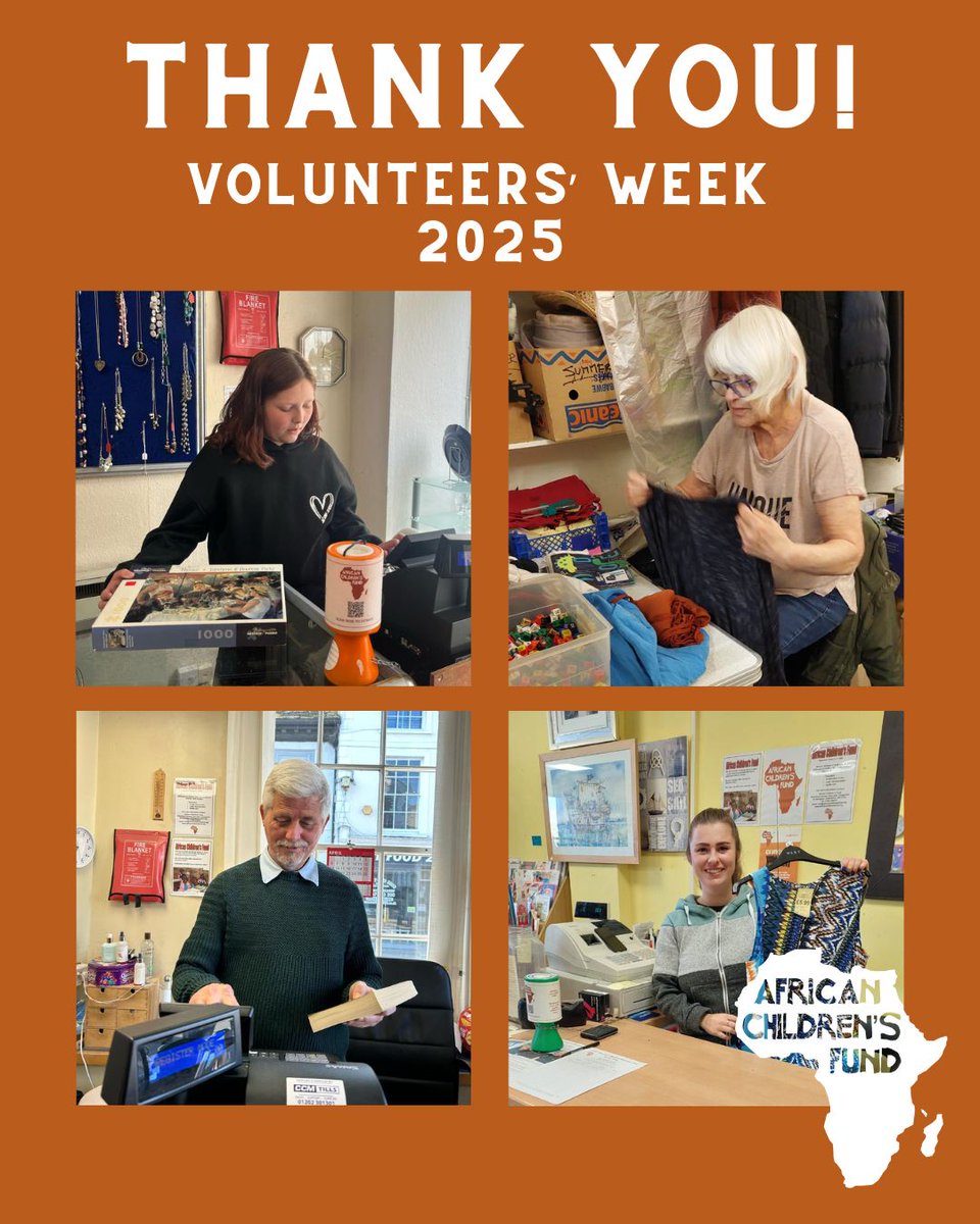 😊 Thank you Volunteers 😊
This #VolunteersWeek, thank you to all our volunteers for your generous support, time &amp; kindness. We really couldn't do what we do without you! Whether in the UK or overseas, in public view or behind the scenes, THANK YOU VERY MUCH! We're so grateful.