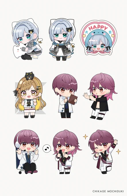デフォルメ描くのも好きです #illustraion