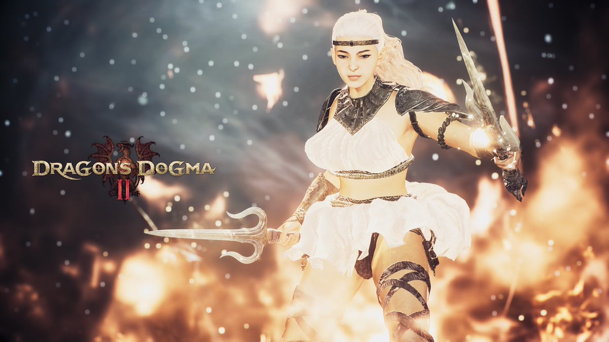 Sharing part 3/5 of our adventure with Ella! ✨🔥⚔️
#DD2 
#DragonsDogma2