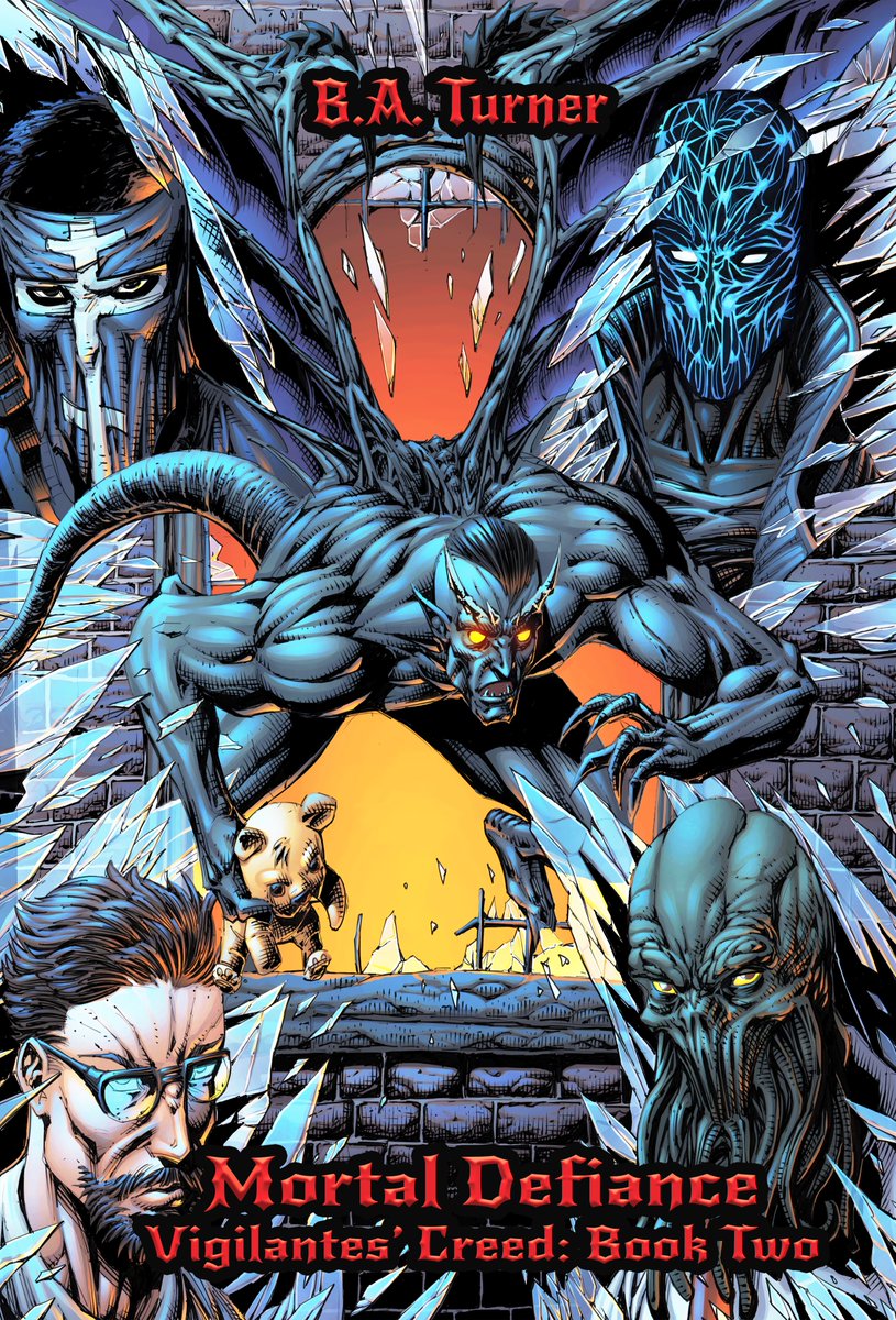 🚨 The Vigilantes' Creed E-Books are up for pre-order on Amazon!

These and the physical versions will be available on Saturday, June 14th.

Don't miss out on the gargoyles, grit, and thrilling action!

Hit the links in the comments to reserve yours👇