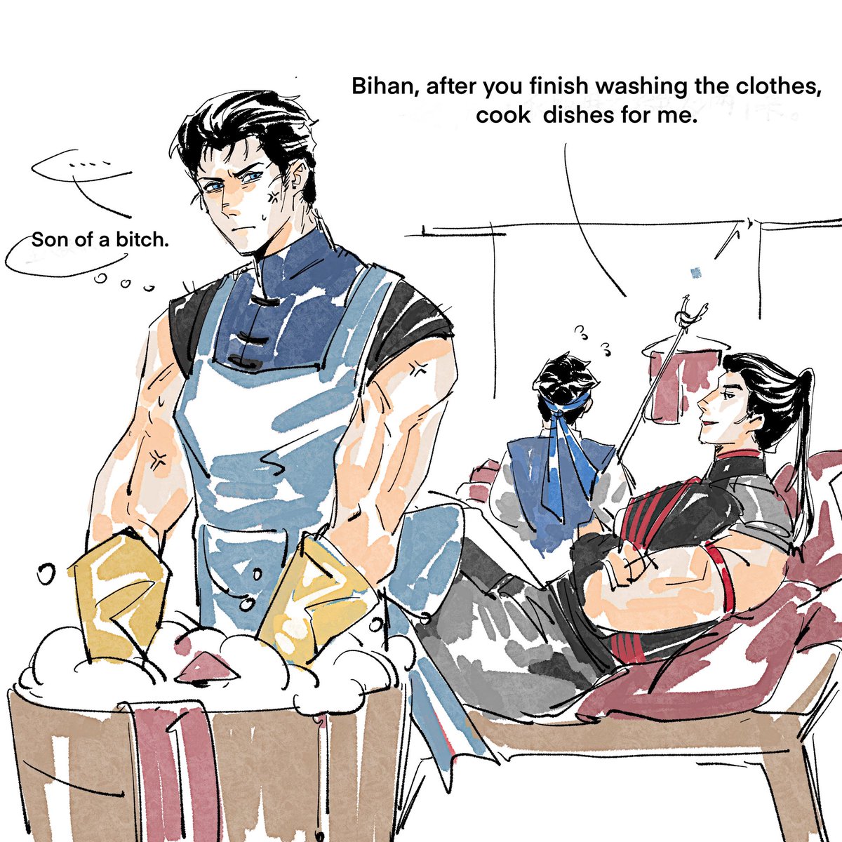 Upj8GeEaiKphLPm's tweet image. Sektor and Bihan