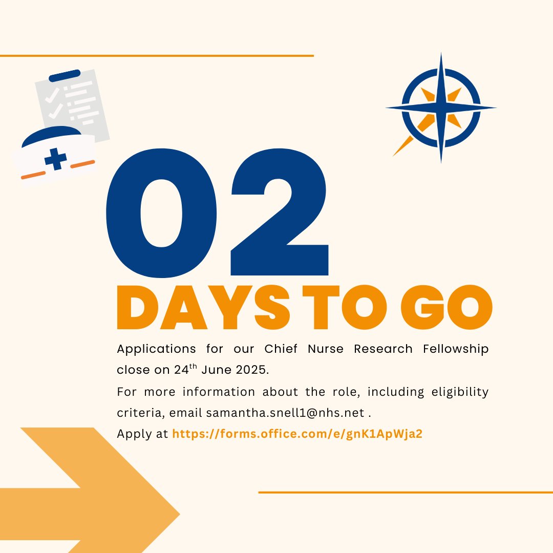 Plymouth Research and Development Team @UHP_NHS (@rdinuhp) on Twitter photo Tick tock, the clock is ticking!⏰If you're a
<a href="/UHP_NHS/">University Hospitals Plymouth NHS Trust</a> nurse/midwife/AHP/pharmacist/clinical scientist who's interested in developing a career in clinical research, don't delay in applying for this amazing funded opportunity @ forms.office.com/e/gnK1ApWja2
<a href="/hospitalradio/">HRP - Hospital Radio Plymouth</a> Tick tock, the clock is ticking!⏰If you're a
<a href="/UHP_NHS/">University Hospitals Plymouth NHS Trust</a> nurse/midwife/AHP/pharmacist/clinical scientist who's interested in developing a career in clinical research, don't delay in applying for this amazing funded opportunity @ forms.office.com/e/gnK1ApWja2
<a href="/hospitalradio/">HRP - Hospital Radio Plymouth</a>