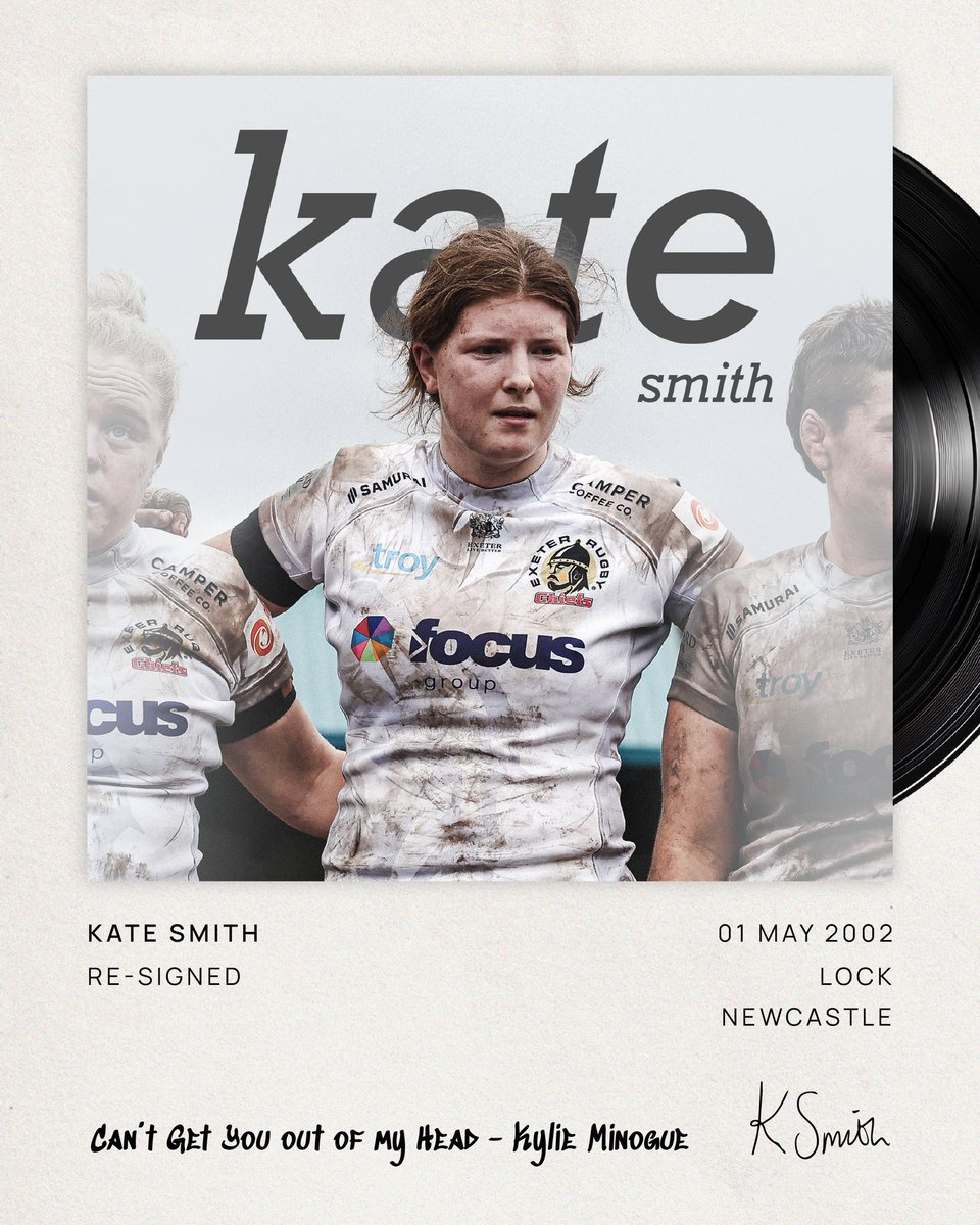 Exeter Chiefs Women (@exechiefswomen) on Twitter photo Master’s degree ✅ New Chiefs contract ✅
We’re excited to announce Kate Smith has re-signed with the club ahead of the 2025/26 season ✍️
🗞️: bit.ly/4kSTh81
#SheInspires | <a href="/ThePWR/">Premiership Women's Rugby</a> Master’s degree ✅ New Chiefs contract ✅
We’re excited to announce Kate Smith has re-signed with the club ahead of the 2025/26 season ✍️
🗞️: bit.ly/4kSTh81
#SheInspires | <a href="/ThePWR/">Premiership Women's Rugby</a>