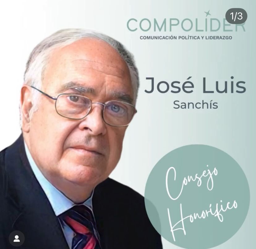 Muy apenados por la pérdida de nuestro amigo, mentor y Consejero, José Luis Sanchís, padre de la consultoría política en España y Latinoamérica.
Asesoró a políticos y más de 160 campañas. 
<a href="/AlacopLatam/">ALaCoP</a> <a href="/DircomSpain/">Dircom</a> <a href="/IAPC_ORG/">IAPC</a> <a href="/TheNapolitans/">The NAPOLITANS</a> 
Leer👇
compolider.com/noticias/