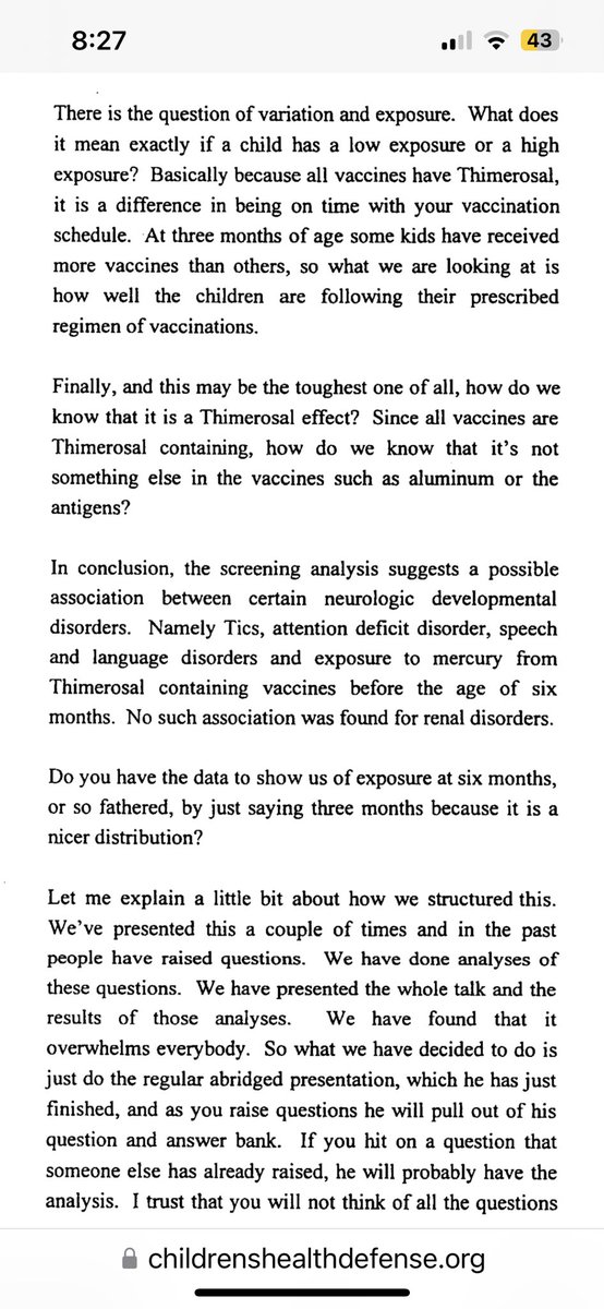 WakeTheFlockUp6's tweet image. SIMPSONWOOD SCANDAL: 25 YEARS OF FRAUD &amp;amp; CORRUPTION

Watch June 6, 2025, Starting at 10am

The orchestrated autism cover-up from 25 years ago continues today. It’s time the truth is revealed. #thimerosal #mercury 
#StatisticalAssociation 
childrenshealthdefense.org/simpsonwood-20…
