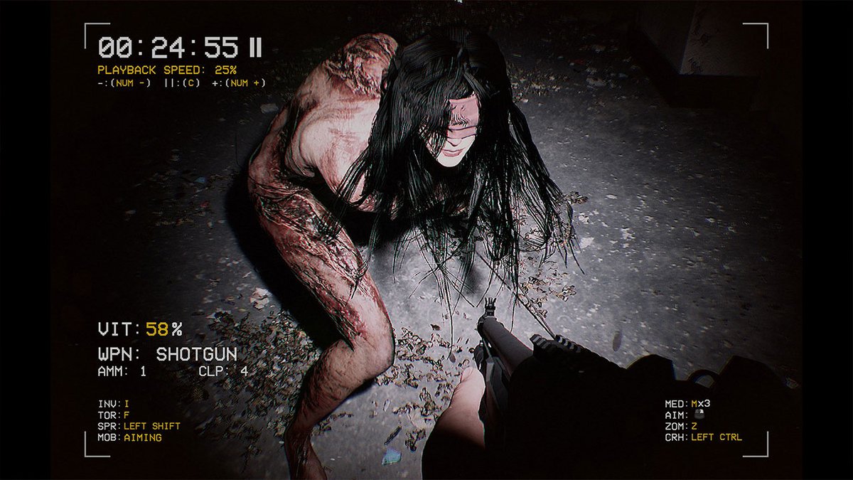 Get your first look at Deadcam, a new "analog survival horror" game that uses a '90's found-footage VHS camcorder aesthetic to scare you through a series of files (i.e. encounters), starting with a J-horror-inspired abandoned school in the Steam Early Access launch on June 23: