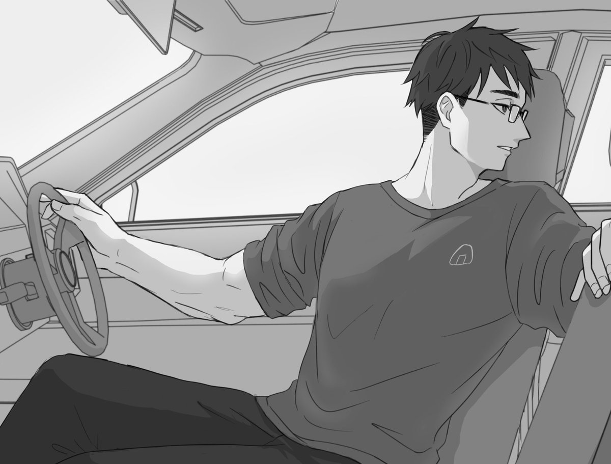 OXT_0722's tweet image. 治店長を助手席から拝みたい