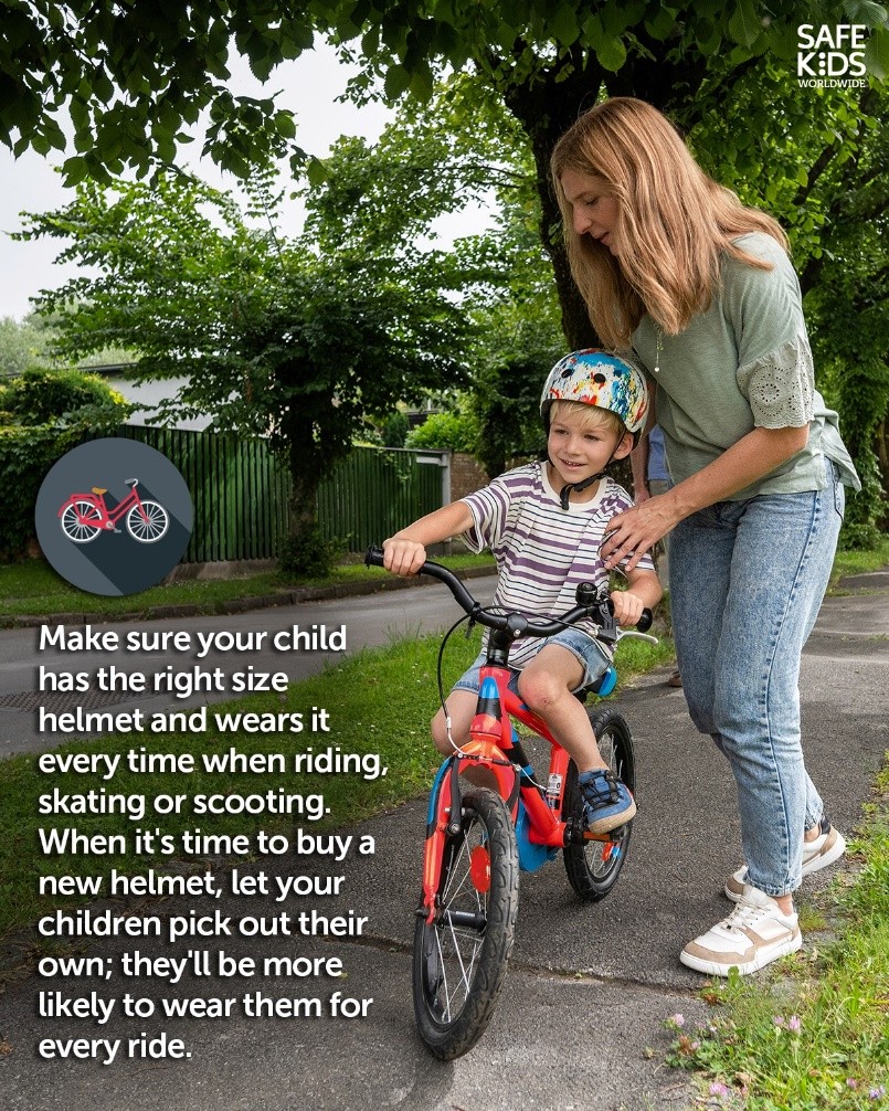 🚲 Happy #WorldBicycleDay from Upstate Golisano!

🧠 Wear a helmet
➡️ Ride with traffic
✋ Use hand signals
🌟 Wear bright colors + lights
👨‍👧 Ride with your kids

Stay safe and enjoy the ride! 💙