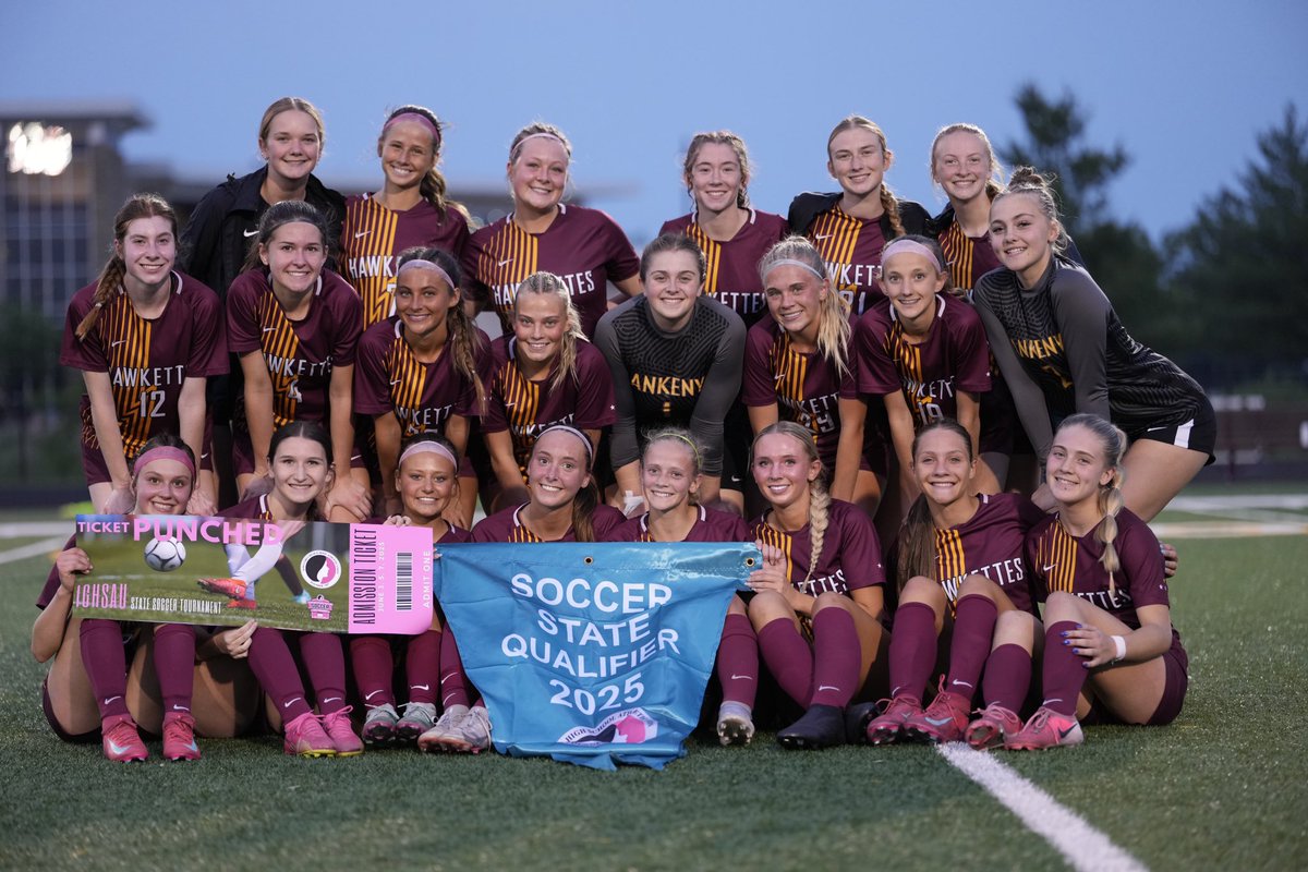 Ankeny Girls Soccer (@hawkette_soccer) on Twitter photo Gameday
<a href="/IGHSAU/">IGHSAU</a> State tournament 1/4 final
Vs <a href="/WHS_GirlSoccer/">Waukee Girls Soccer</a>
⏰ 5:15pm
🎟️ + 🚙 <a href="/Bound_IA/">Bound Iowa</a> $13
🏟️ ISU lied Rec fields
🎥 youtube.com/live/zyhIgQ7VY… Gameday
<a href="/IGHSAU/">IGHSAU</a> State tournament 1/4 final
Vs <a href="/WHS_GirlSoccer/">Waukee Girls Soccer</a>
⏰ 5:15pm
🎟️ + 🚙 <a href="/Bound_IA/">Bound Iowa</a> $13
🏟️ ISU lied Rec fields
🎥 youtube.com/live/zyhIgQ7VY…