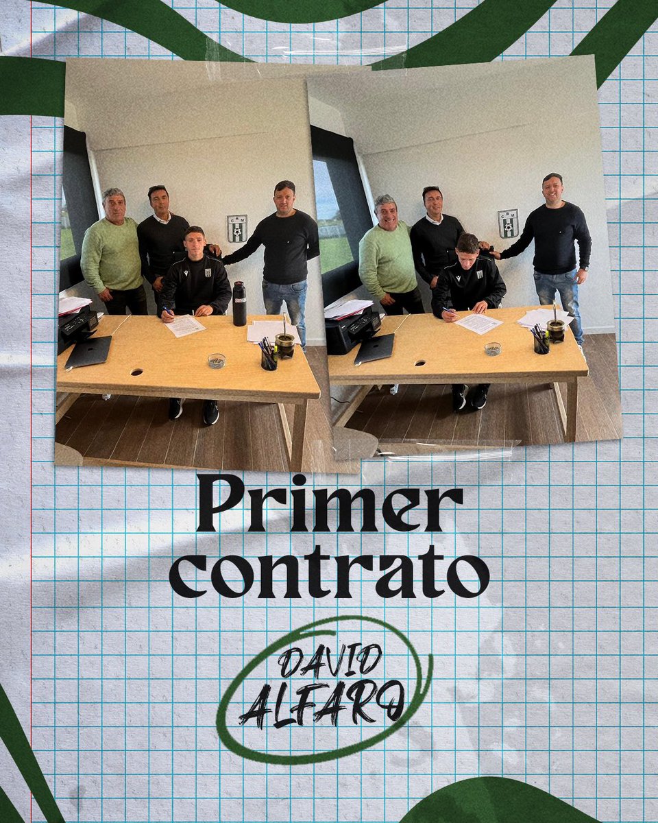 ✅🎓 Elias Pintos y David Alfaro firmaron su primer contrato profesional. 

Esto recién arranca, vamos por todo 👊🏻
#HacemosEscuela