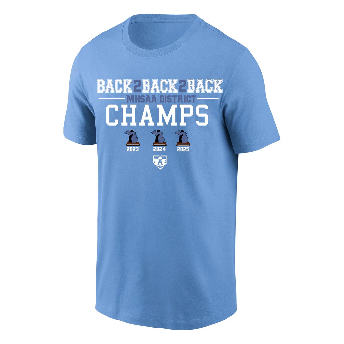 BaseballMaple's tweet image. District Champ Shirts
Let me know your order and sizes. All orders will be finalized by Friday!
Make sure to get me the money or I can take your venmo (@kylejohnson0305) and turn your money in for you.
Shirts are BSN brand - 100% poly interlock material
Shirts are $20 each