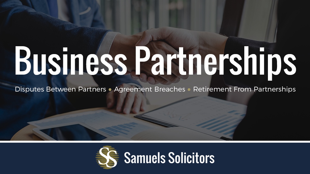In a #BusinessPartnership, disputes can arise about whether assets belong to the partners as individuals or to the partnership business.

These can be complicated to resolve, #BizHour.

If you require expert advice, get in touch for an initial discussion: bit.ly/3bXEBU9