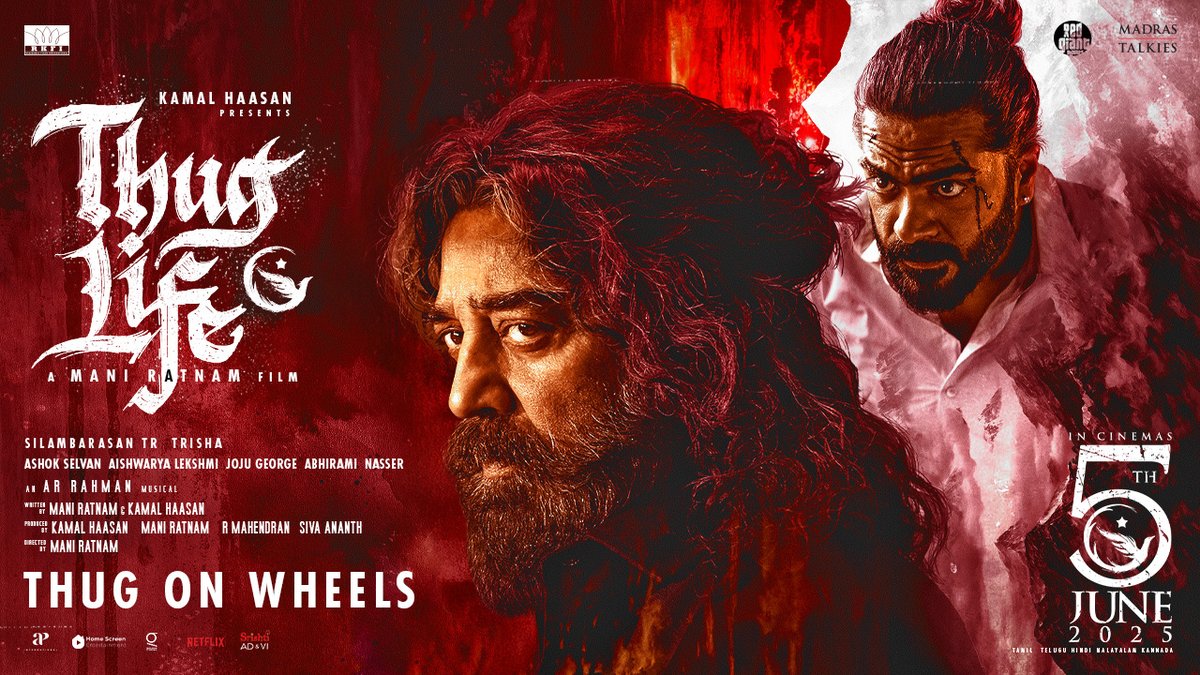 ODEON (@odeoncinemas) on Twitter photo #ThugLife hits screens in just 2 DAYS! ๐ฅ
Get ready for the storm as #KamalHaasan & #ManiRatnam bring the heat ๐ฌ
Starring <a href="/ikamalhaasan/">Kamal Haasan</a>, <a href="/trishtrashers/">Trish</a> & <a href="/SilambarasanTR_/">Silambarasan TR</a>
Have you booked your tickets yet? ๐
๐๏ธ (Tamil) - bit.ly/3HnVucT
๐๏ธ (Telugu) - #ThugLife hits screens in just 2 DAYS! ๐ฅ
Get ready for the storm as #KamalHaasan & #ManiRatnam bring the heat ๐ฌ
Starring <a href="/ikamalhaasan/">Kamal Haasan</a>, <a href="/trishtrashers/">Trish</a> & <a href="/SilambarasanTR_/">Silambarasan TR</a>
Have you booked your tickets yet? ๐
๐๏ธ (Tamil) - bit.ly/3HnVucT
๐๏ธ (Telugu) -