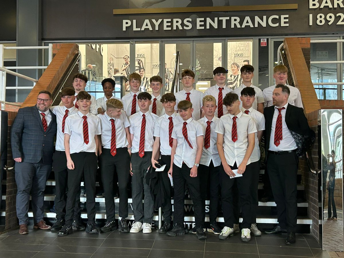 Started the season as <a href="/AshUtdFC/">Ash United FC</a> youth players in U16s. Finished as <a href="/NorthShieldsAth/">North Shields Athletic</a> U15-16 players.  

Move 300 miles north back home. 

End of season presentation at <a href="/NUFC/">Newcastle United</a> 

I didn’t realise how big NSA were, incredible journey from 98 to date.  <a href="/NorthumFA/">Northumberland FA</a> <a href="/surreyfa/">Surrey FA</a>