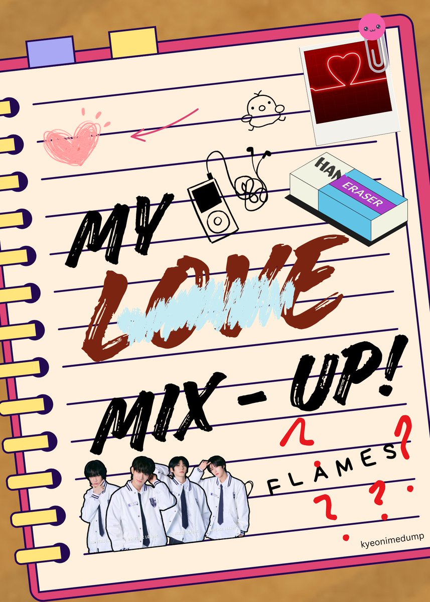 kyeonimedump's tweet image. A #hanven & #hanyoungz au where,
Stvn has a crush on Joo— his seatmate. After borrowing his crush's eraser, he despair after seeing someone's name written on it— "Han"
And to make matters more confusing, Han sees Stvn holding that eraser and thinks Stvn has a crush on him!