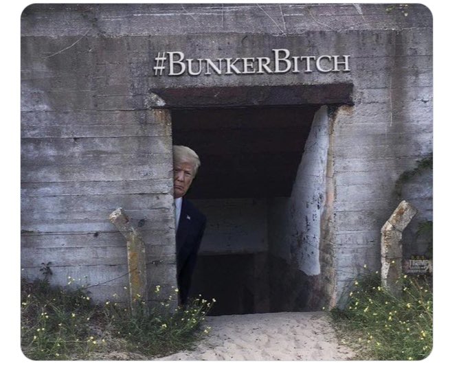 Trump is a no-show for two days in a row.  

Mmmm… could it be that he fears being asked about current events?