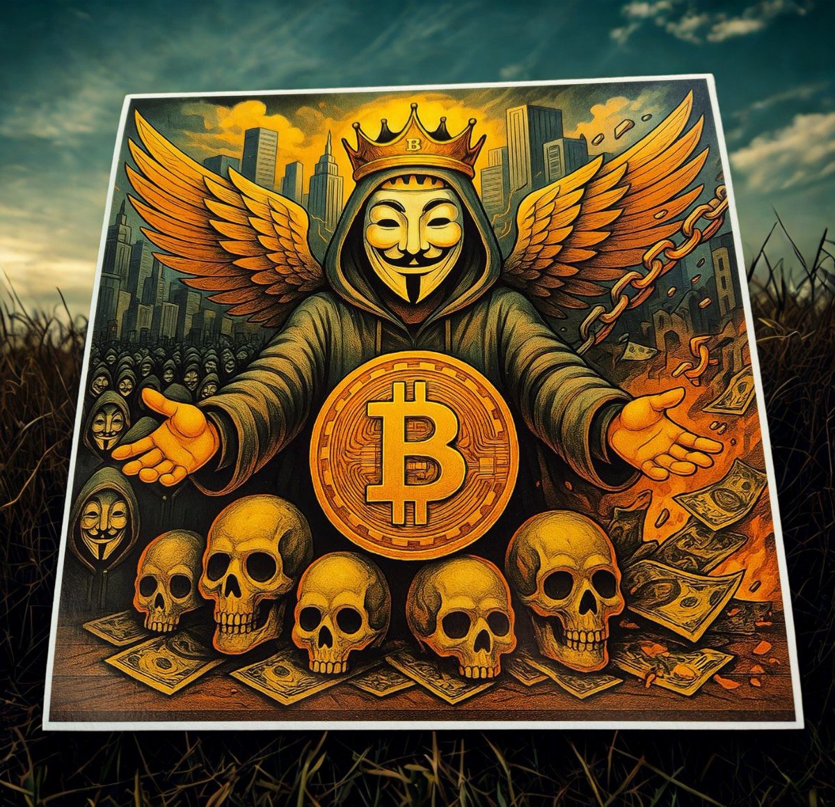 🔥 NEW RELEASE: "The Path of Bitcoin" 🔥

- Printed on Hahnemühle Fine Art Baryta 325 gsm, 25x25 cm
- Museum grade quality, rich texture, insane depth &amp; epic contrast
- Certificate of authenticity with hologram &amp; private key

⚡ Preloaded with 21,000 sats 
🔒 Limited to just 21