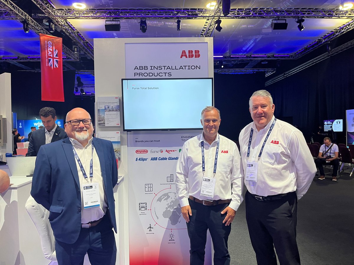 ABBUKEP's tweet photo. We are exhibiting at ๐๐ป๐ฒ๐ฟ๐ด๐ ๐๐
๐ฝ๐ผ๐ฟ๐๐ ๐๐ผ๐ป๐ณ๐ฒ๐ฟ๐ฒ๐ป๐ฐ๐ฒ in Aberdeen today and speaking with customers looking for better ways to protect their critical electrical systems.
Pop along to POD 5 if your visiting and meet the team.
#EEC25 #ABB #Furse https://t.co/INIIAvGCRg