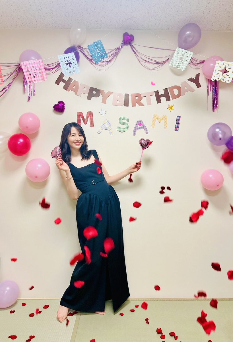 本日 #長澤まさみ の誕生日になります🎂✨ 皆さまたくさんのお祝い