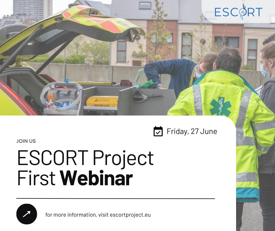Join the ESCORT Project for its First Webinar! This is a unique opportunity to hear from experts, discover emerging solutions, and engage in timely discussions on the future of AI in healthcare. 
Date: Friday, June 27 
Time: 12:00 PM CEST 
Registration: events.teams.microsoft.com/event/27e6cbe9…