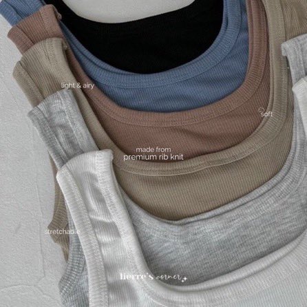SpilOutfit's tweet photo. Tanktop nih buat inner warnanya gampang buat di mix  and match bahannya tebel but ga panas💫

https://t.co/YrkwdZzWgS https://t.co/9VSpuKt62F