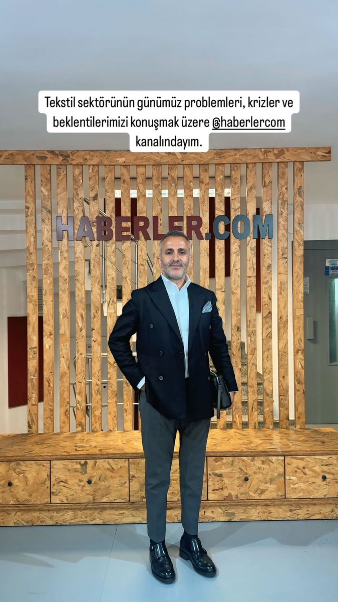 Tekstil sektörünün günümüz problemleri, krizler ve beklentilerimizi konuşmak üzere Haberler.com kanalındayım.