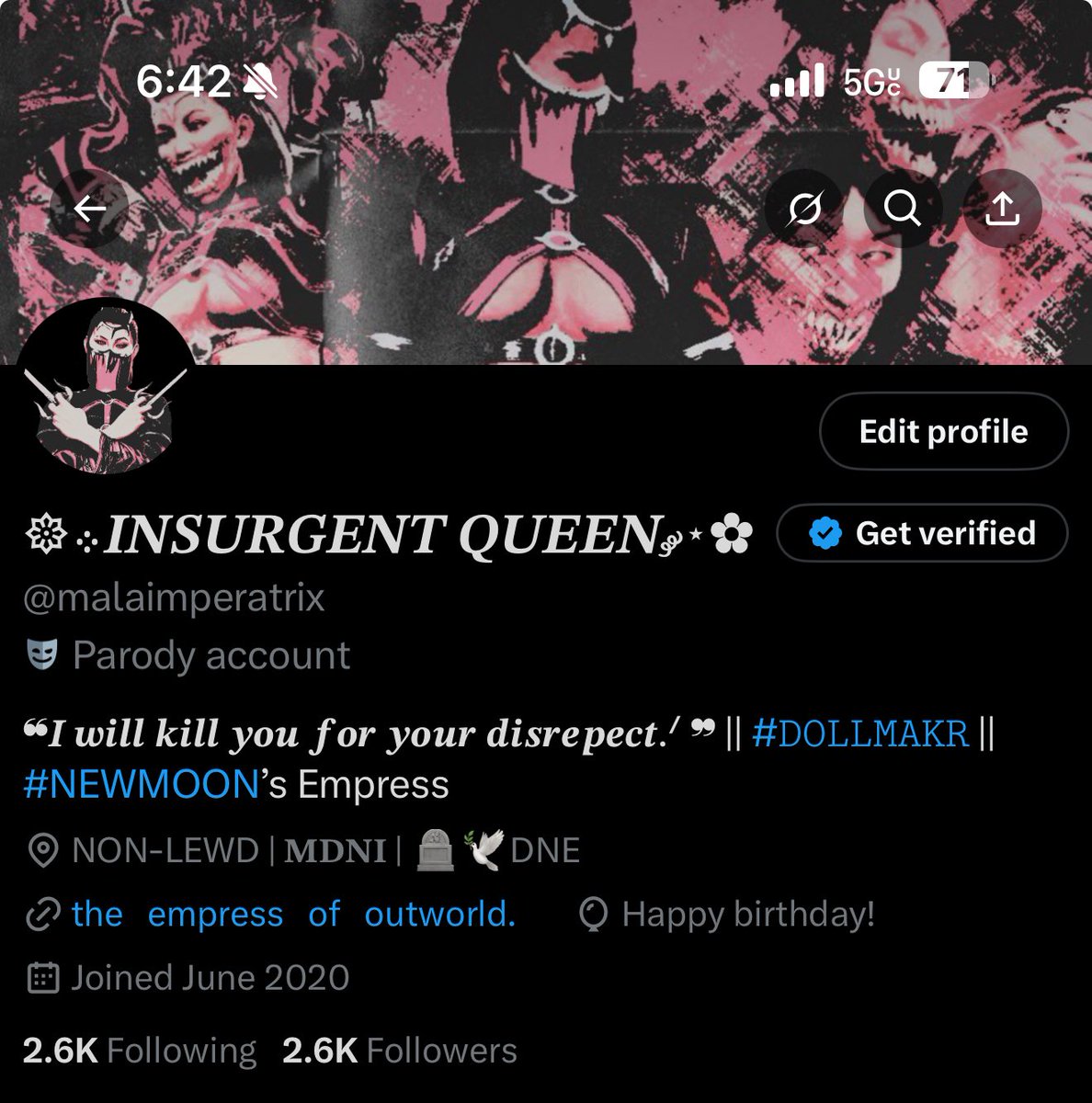 OutworldsPariah's tweet photo. 🥳🎂 🎉🥳 https://t.co/BXW1eK6xPg