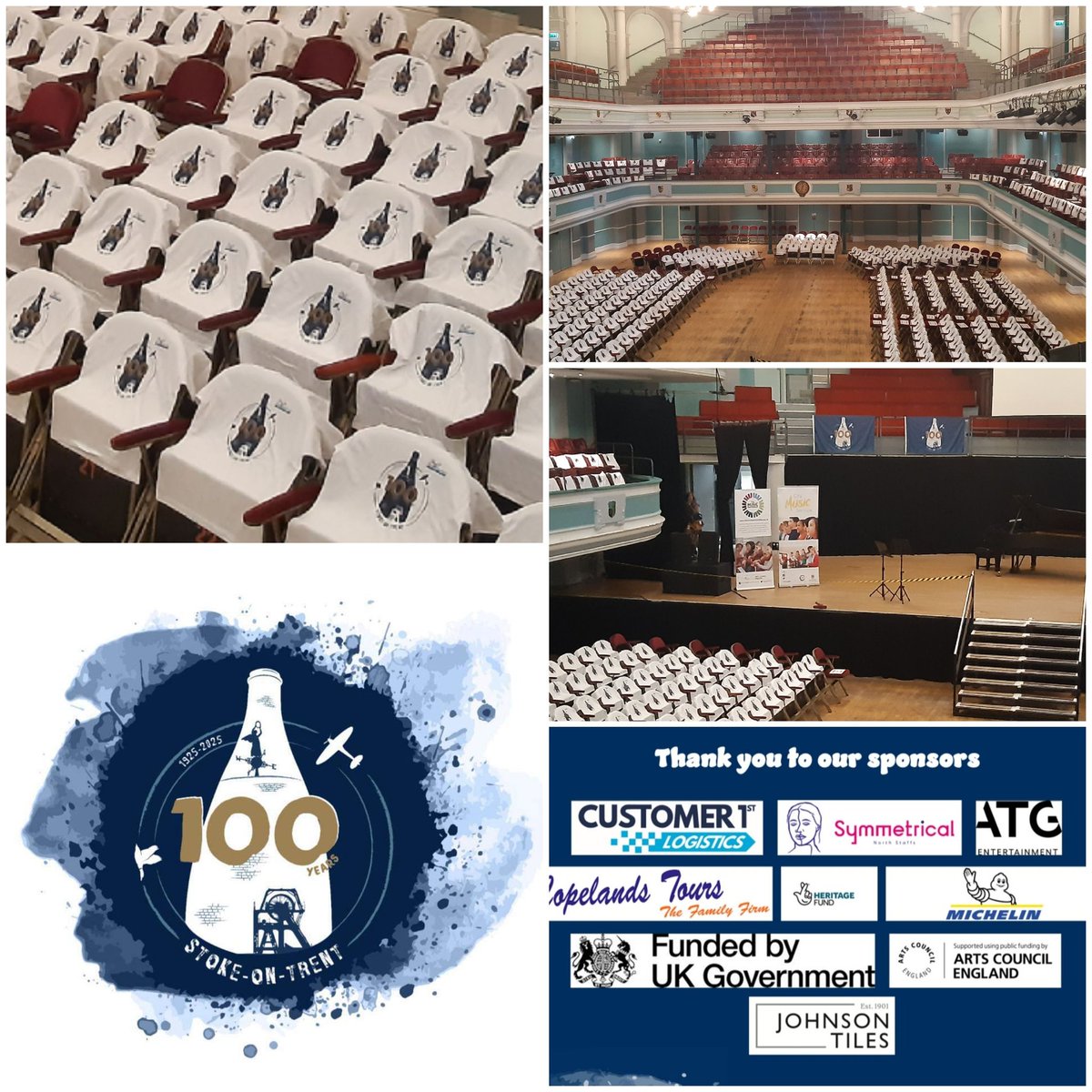 City Music Service (@stokecms) on Twitter photo The Big Sing Arena is all set ready to welcome hundreds of pupils singing to celebrate <a href="/stokeontrent100/">Stoke-on-Trent Centenary</a> 🌟🤩🎶 <a href="/SoTCityCouncil/">Stoke-on-Trent CC</a> <a href="/tmpartnership/">The Music Partnership</a> <a href="/StokeLearning/">Stoke Learning</a> <a href="/JohnsonTiles/">Johnson Tiles</a> <a href="/Michelin/">Michelin</a> <a href="/MichelinTyres/">Michelin UK</a> <a href="/RegandVic/">Regent Theatre & Victoria Hall</a> <a href="/ATGTICKETS/">ATGtickets</a> <a href="/HeritageFundUK/">The National Lottery Heritage Fund</a> <a href="/ace_national/">Arts Council England</a> <a href="/StokeCreates/">Stoke Creates</a> <a href="/stokeculture/">Stoke Culture</a> The Big Sing Arena is all set ready to welcome hundreds of pupils singing to celebrate <a href="/stokeontrent100/">Stoke-on-Trent Centenary</a> 🌟🤩🎶 <a href="/SoTCityCouncil/">Stoke-on-Trent CC</a> <a href="/tmpartnership/">The Music Partnership</a> <a href="/StokeLearning/">Stoke Learning</a> <a href="/JohnsonTiles/">Johnson Tiles</a> <a href="/Michelin/">Michelin</a> <a href="/MichelinTyres/">Michelin UK</a> <a href="/RegandVic/">Regent Theatre & Victoria Hall</a> <a href="/ATGTICKETS/">ATGtickets</a> <a href="/HeritageFundUK/">The National Lottery Heritage Fund</a> <a href="/ace_national/">Arts Council England</a> <a href="/StokeCreates/">Stoke Creates</a> <a href="/stokeculture/">Stoke Culture</a>