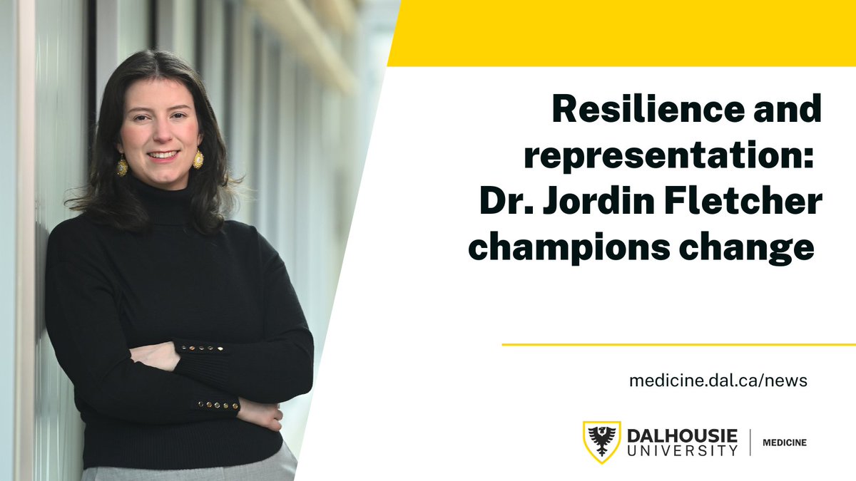 Born in Kjipuktuk, raised in Mi'kma'ki, new grad Dr. Jordin Fletcher is building a future where Indigenous medical students feel seen, supported, and empowered. From co-founding IMSA to changing curriculum, she’s transforming medicine. Read her story: medicine.dal.ca/news/2025/05/3…