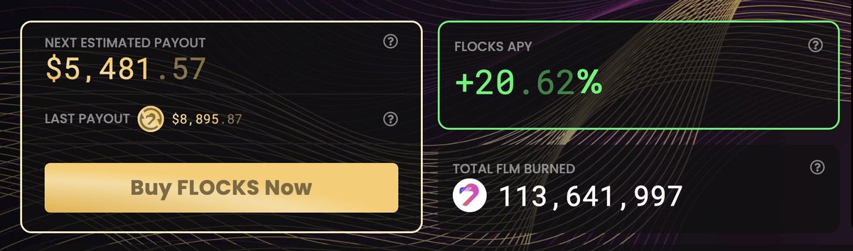 Neo Community (@neon3_community) on Twitter photo Remember when people were begging for <a href="/FlamingoFinance/">Flamingo Finance</a> to fix the $FLM emissions?
Since $FLOCKS launched, 17.22% of the total FLM supply has been burnt.
FLM is deflationary and FLOCKS is dividend-bearing.
If you love DeFi, you'll love Neo's platform. Remember when people were begging for <a href="/FlamingoFinance/">Flamingo Finance</a> to fix the $FLM emissions?
Since $FLOCKS launched, 17.22% of the total FLM supply has been burnt.
FLM is deflationary and FLOCKS is dividend-bearing.
If you love DeFi, you'll love Neo's platform.