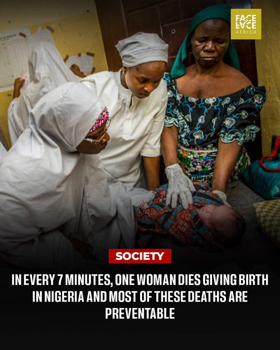 Face2faceAFRICA's tweet image. Reports indicate that women have a hard time delivering successfully in Nigeria.

In every 7 minutes, a woman dies while giving birth in Nigeria, per the BBC and UN estimate for child births and mortality rate.

#nigeria #mortalityrate #childbirth #africa #face2faceafrica