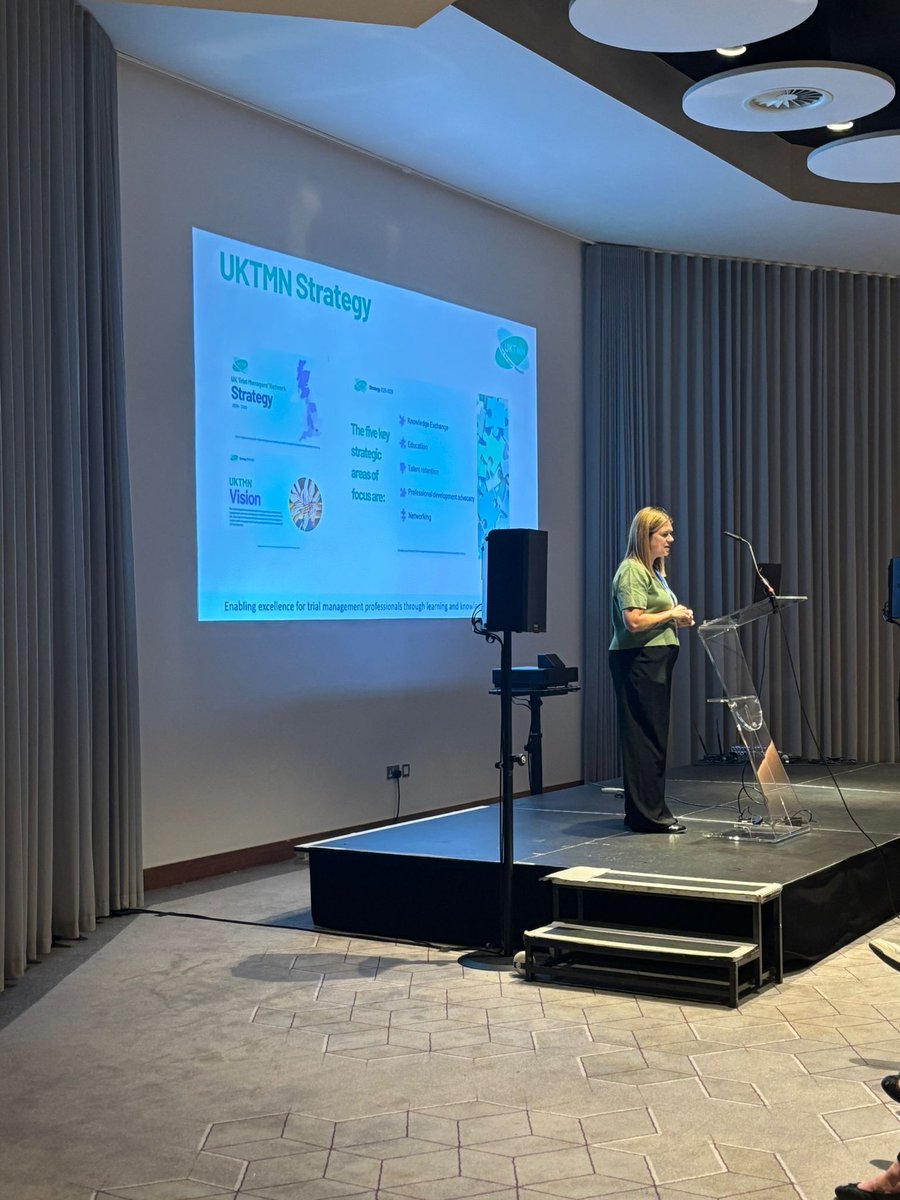 UKTMN's tweet image. #UKTMN2025
Our UKTMN Manager, Natalie Wakefield, provided members with an update on current and upcoming UKTMN initiatives. This included the introduction of our new UKTMN strategy, unveiled for the first time here at the Annual Conference!