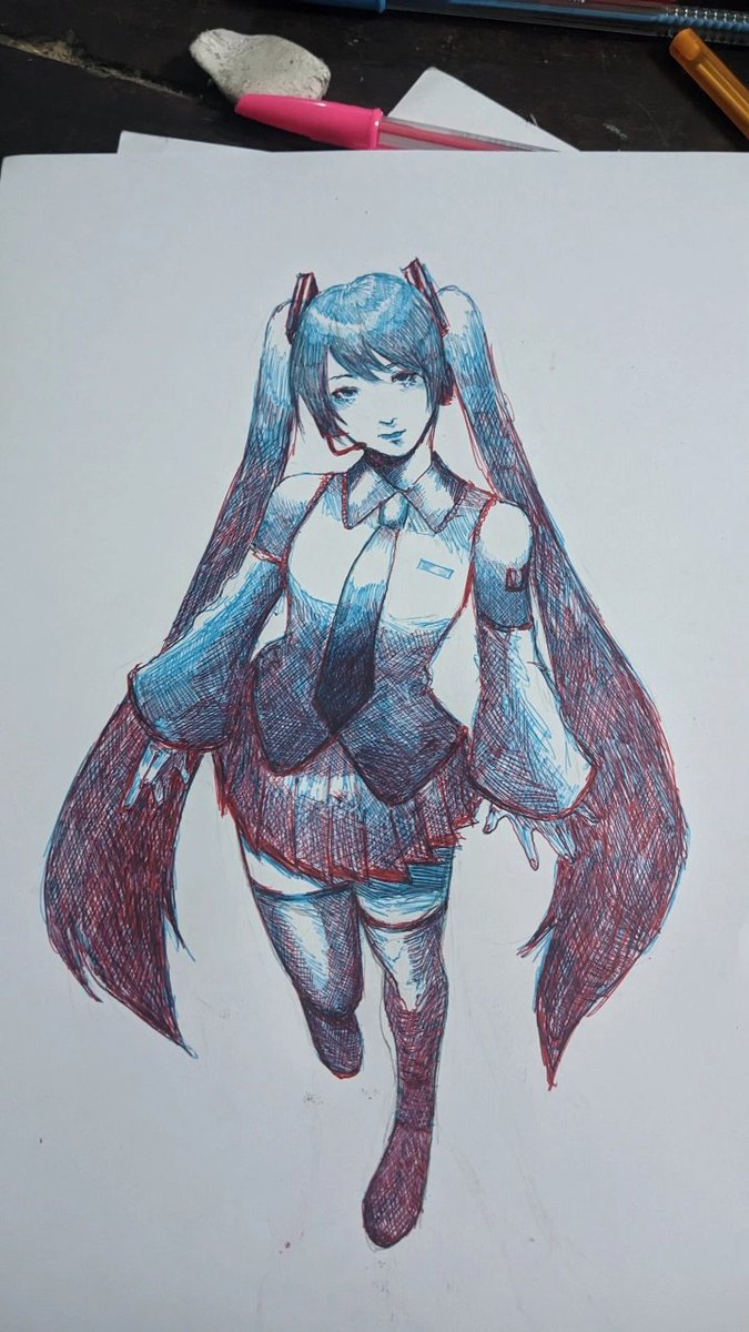 Miku
#初音ミク #HatsuneMiku #art