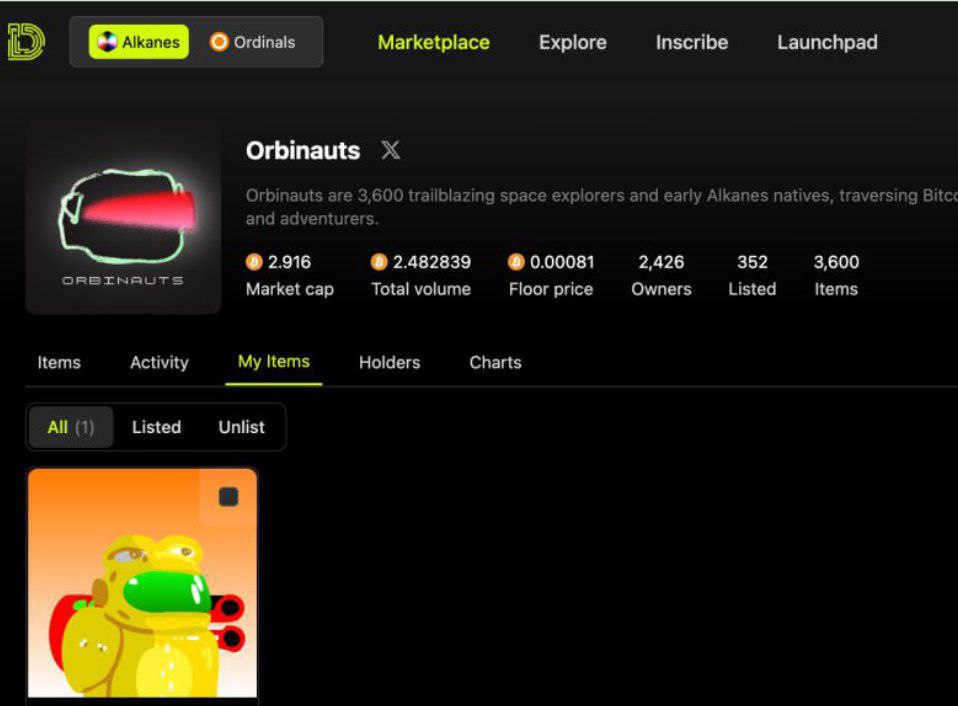 0xAnilens's tweet image. Merhabalar.
Floor fiyatı 100$ olan @Orbinauts NFT lerimden birini çekilişle hediye etmek istiyorum.
Katılmak için;
-@0xAnilens takip et.
-Gönderiyi RT-Like yap ve 2 arkadaşını etiketle.
-Kazananı 24 saat içinde açıklarım.
-İsteğe bağlı telegram kanalıma katılabilirsiniz;…