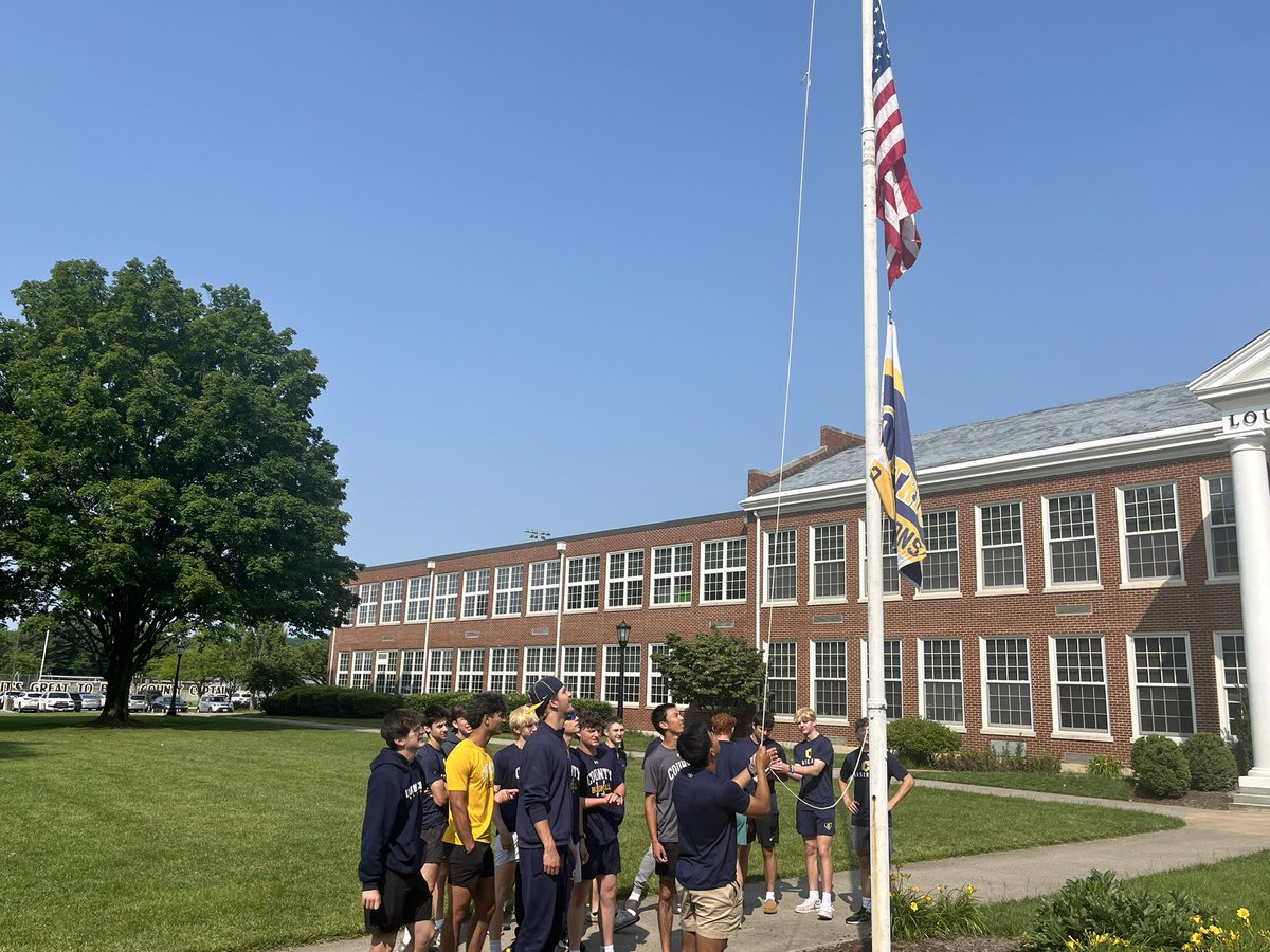 LCHS Athletics (@countylchs) on Twitter photo Today the Captains Baseball Team had the honor of raising the District Championship Flag in honor of their Catoctin District Tournament Championship! Way to go guys! #IGTBACC <a href="/LCHSHardball/">Loudoun County Captains Baseball</a> Today the Captains Baseball Team had the honor of raising the District Championship Flag in honor of their Catoctin District Tournament Championship! Way to go guys! #IGTBACC <a href="/LCHSHardball/">Loudoun County Captains Baseball</a>