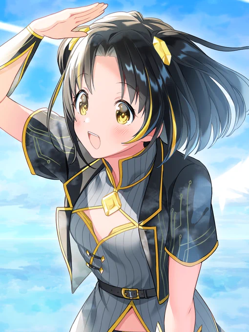 夕月ティア様の新作MV「Azure Sky」にてイラストを制作させていただきました! 優しい歌声にそっと背中を押していただけるような素敵な作品です。引用ポストからぜひご視聴ください!