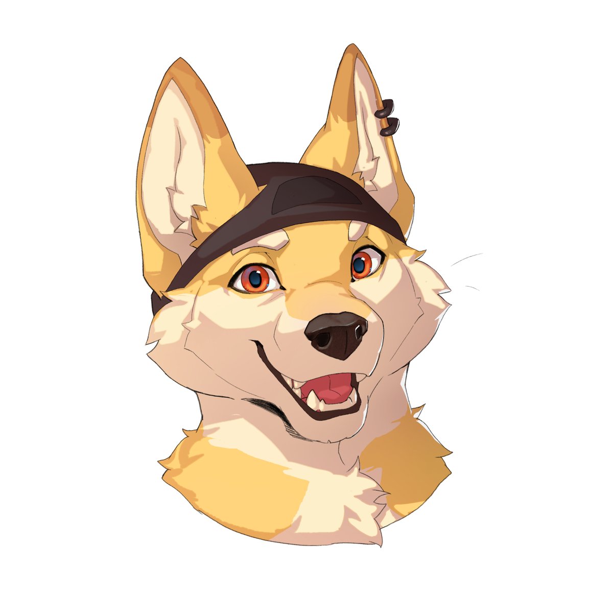 Commission from my Monthly Patron Giveaway!  
for  <a href="/Zack_more1/">zack, and I love tennis 🐶mff🐶</a>  🐾
 #furrycommission #furryart