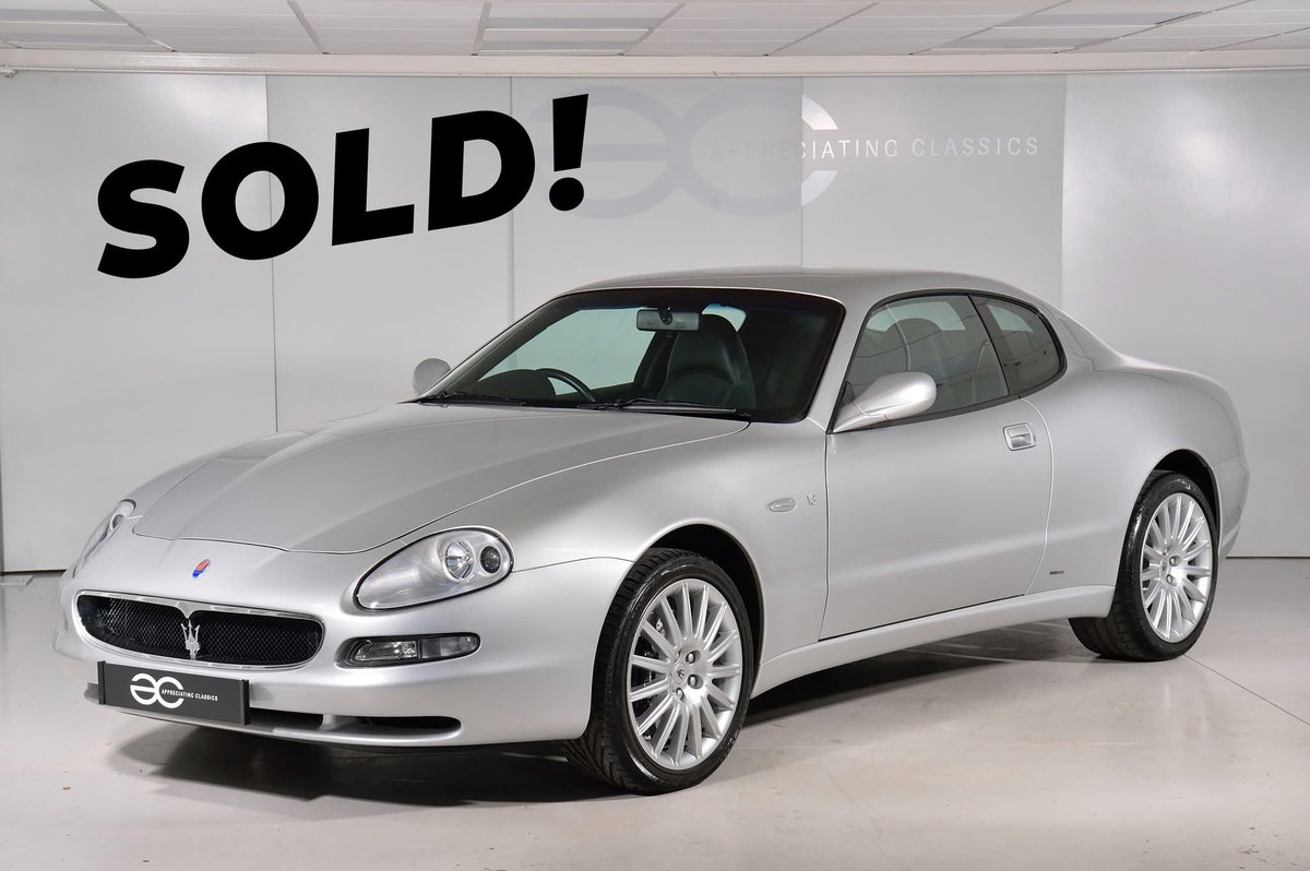 SOLD!

The fabulous Maserati 4200 GT with less than 5k miles &amp; famed ownership is now sold &amp; will be enjoyed by the very happy new owner!