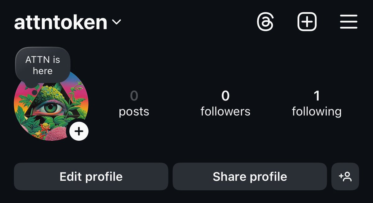 0 followers are paying attention on Instagram.