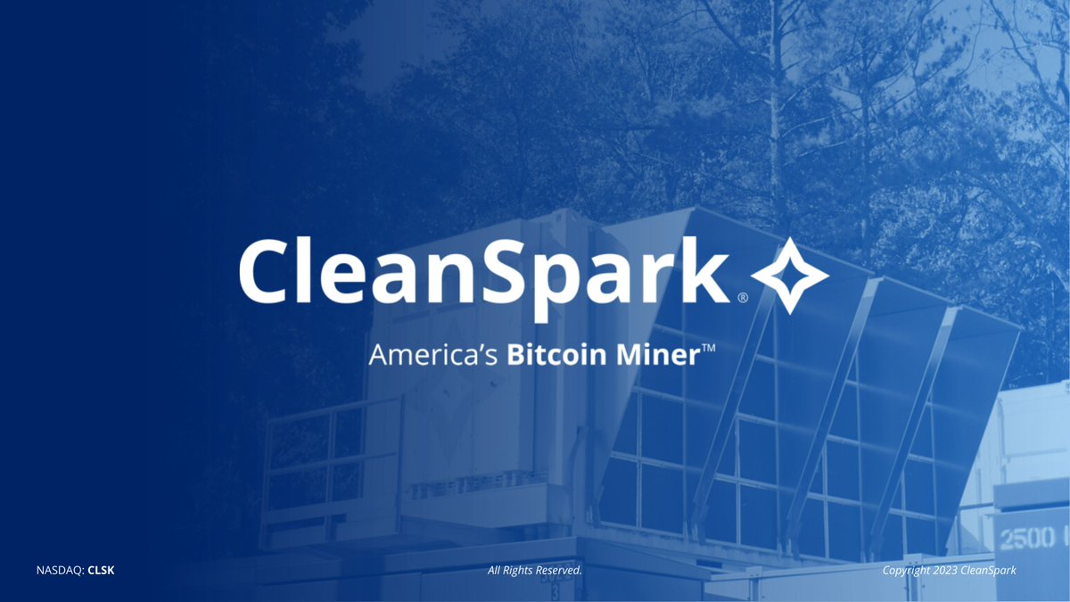 CLEANSPARK MINES 694 BITCOIN IN MAY 2025 HASHRATE HITS 45.6 EH/S FLEET  EFFICIENCY IMPROVES TO 16.9 J/TH INCREASES BITCOIN HOLDINGS TO 12,502 BTC  SELLS 293.5 BTC AT AVERAGE PRICE OF $102,254 @CleanSpark_Inc $CLSK