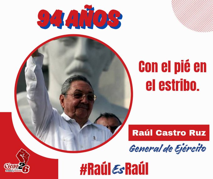 Felicidades para nuestro querido Raúl. Seguimos en combate. 
#PorCiroRedondoTodo 
#LatirAvileño