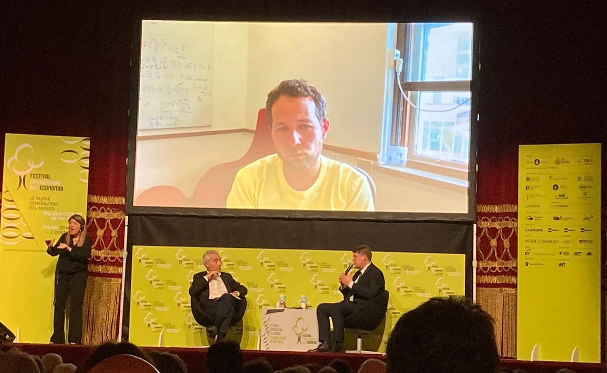 Very interesting the final meeting of the <a href="/festinteconomia/">Festival Internazionale dell'Economia</a> with <a href="/YGorodnichenko/">Yuriy Gorodnichenko</a>, <a href="/itskhoki/">Oleg Itskhoki</a> and <a href="/Tboeri/">Tito Boeri</a> on the effects of the Russian war on Ukraine, sanctions, reconstruction, Europe, the USA, autocracies etc.