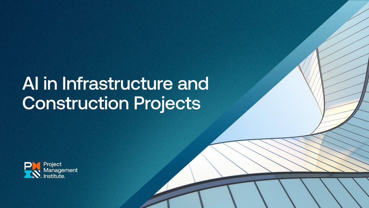 PMIChattChapter's tweet photo. Earn 3 PDUs by learning from real-world examples and expert insights about AI applications in infrastructure and construction projects. That’s what you’ll do when you take our new course. Get started: https://t.co/jAiaakalYP https://t.co/mGzN4Sxw27
