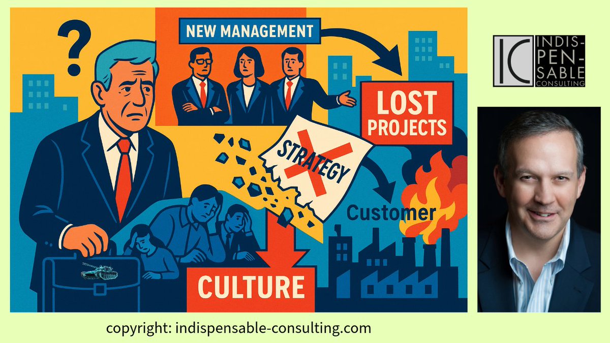 You’re walking into the company you’ve led through nearly a decade of transformation—only now, everything feels off. 

The energy that once crackled through the hallways? Gone...Click to read how this story ends:
linkedin.com/posts/jmkerr1_…
#leadership #mindset #Succession #strategy