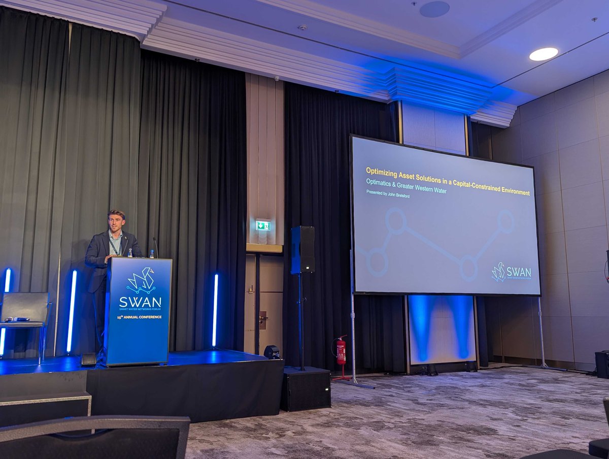We had such an insightful few days in Berlin last week for #SWAN2025 ! From connecting with our peers to catching up with clients, there was so much to discuss around smart water technologies. Thank you to our friends at SWAN for organizing such a great place for conversations!