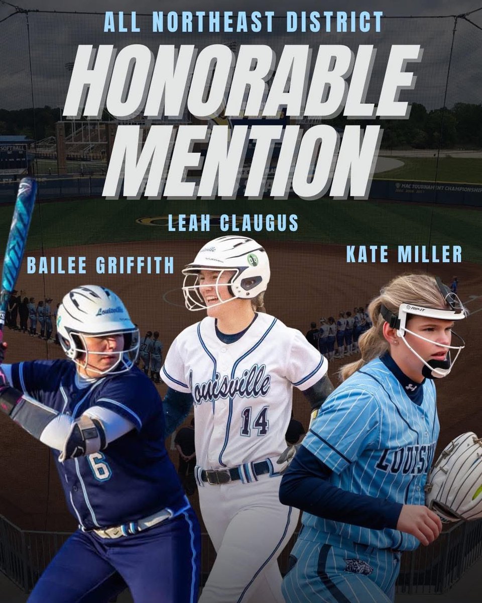 Congrats ladies on the honors!