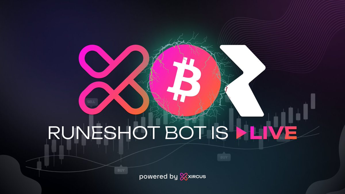 XIRCUS ⬡⬡⬡ (@xircusweb3) on Twitter photo 1/ 🎉 RuneShot Bot is LIVE!
Built by @XircusWeb3 · Powered by <a href="/minelabs_/">RuneMine | Mine Labs</a> · Integrated with <a href="/NEARProtocol/">NEAR Protocol</a>
We’re enabling: Mobile-first, chainless, gasless, frictionless Bitcoin DeFi. 🚀
Sign-ups, referrals, and quests are live—climb the leaderboard for early access + prizes! 1/ 🎉 RuneShot Bot is LIVE!
Built by @XircusWeb3 · Powered by <a href="/minelabs_/">RuneMine | Mine Labs</a> · Integrated with <a href="/NEARProtocol/">NEAR Protocol</a>
We’re enabling: Mobile-first, chainless, gasless, frictionless Bitcoin DeFi. 🚀
Sign-ups, referrals, and quests are live—climb the leaderboard for early access + prizes!
