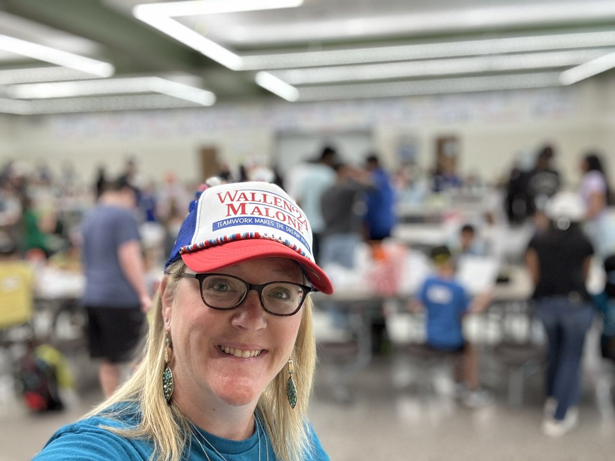InventProsper's tweet photo. Kickin off day two (hat day) with some team building fun!  Ready to hear the chants! https://t.co/8AZwOB5oZl