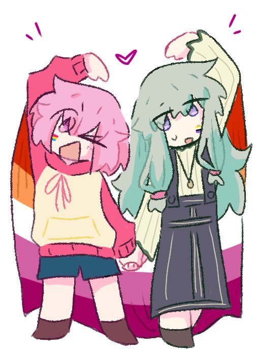 happy emunene tuesday AND happy pride month guys 😁 heres some emunenes by me to celebrate! 🏳️‍🌈 -🍡