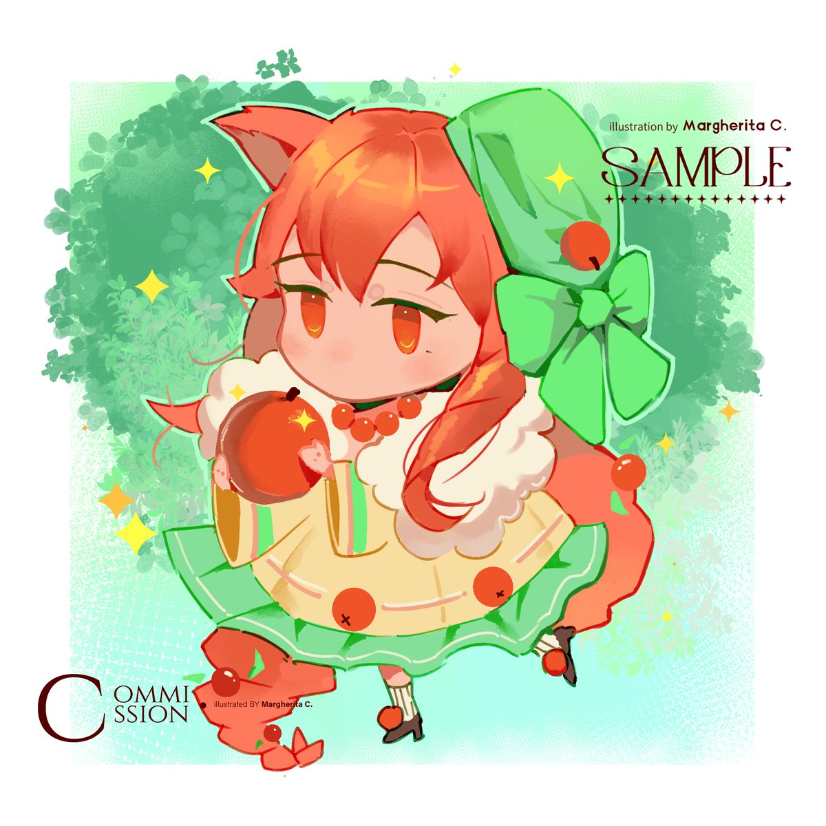 new chibi comm~#artmoots